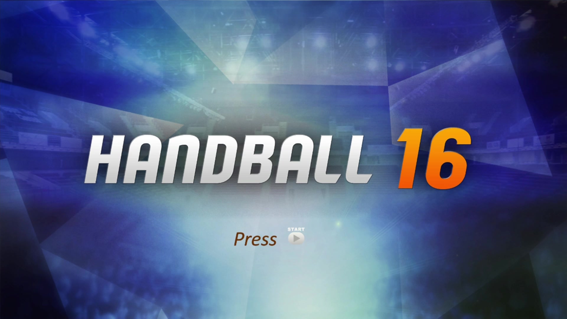 Handball 16 title screen for Xbox 360